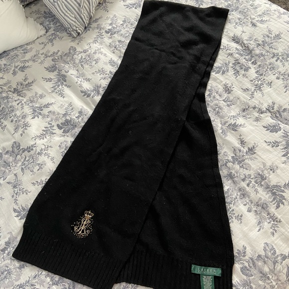 Lauren Ralph Lauren Accessories - NWT Lauren by Ralph Lauren black scarf